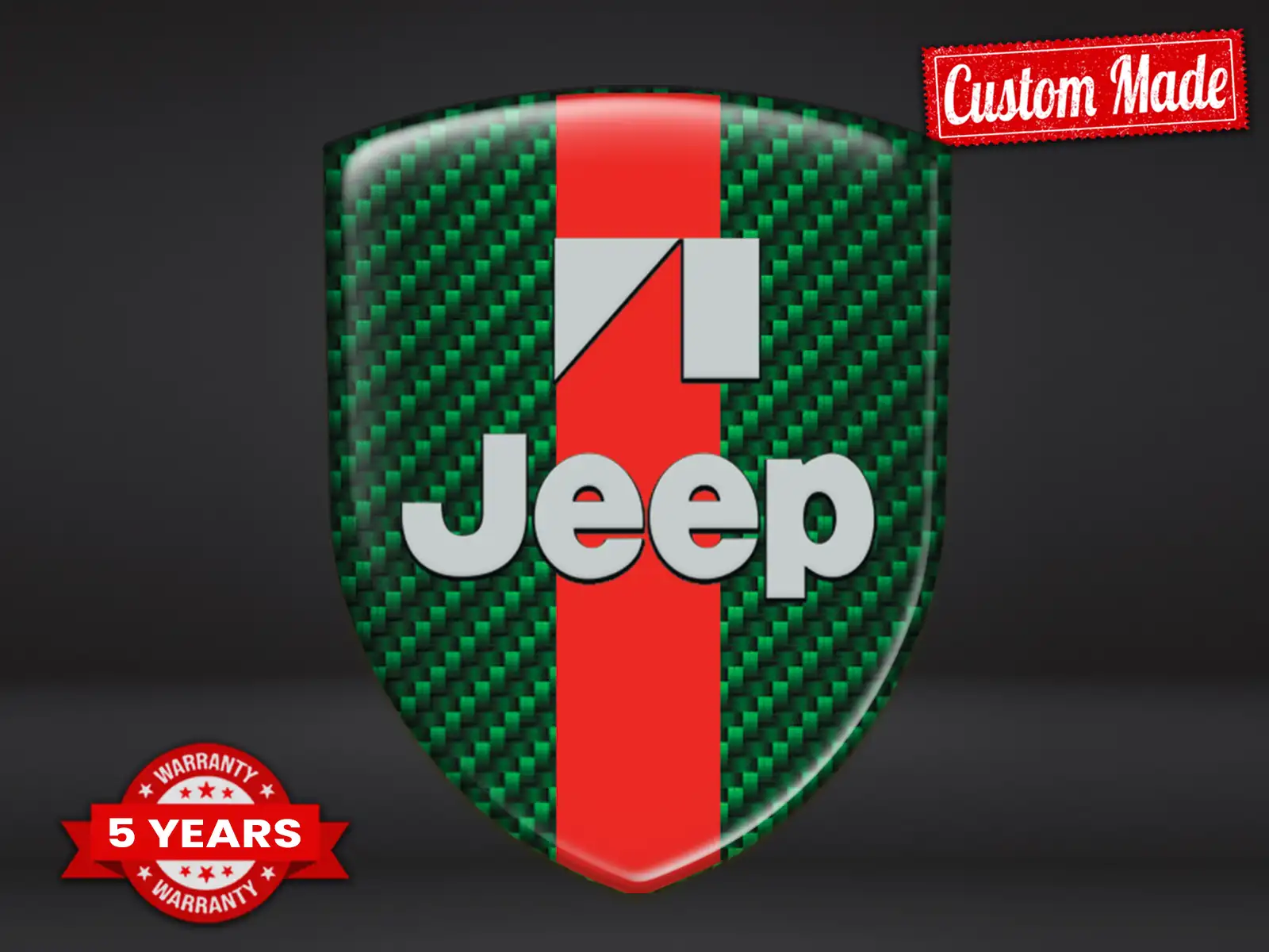 Jeep Emblema Cupola Max Durevole Chic Pro Prestazioni
